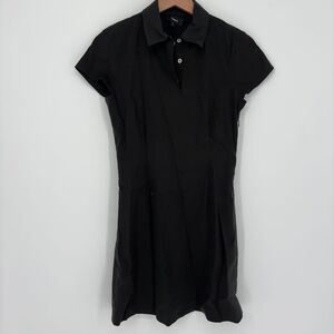 unknown brand Theory Cap Sleeve Polo Dress